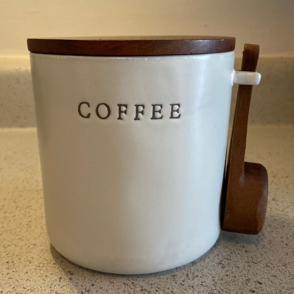 Hearth & Hand Stoneware Coffee Canister